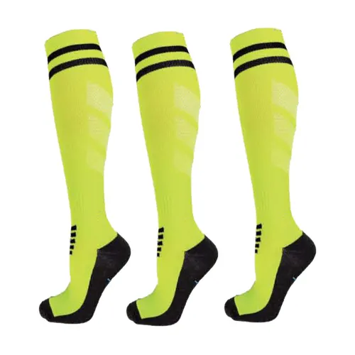 High-visibility sport compression sock product group